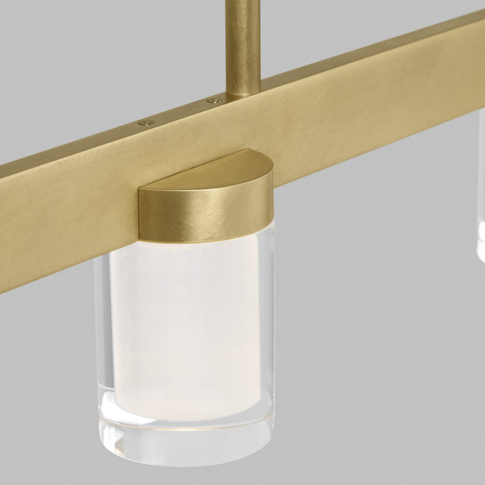 Visual Comfort Modern - 700LSESF60NB-LED927 - LED Linear Suspension - Esfera - Natural Brass