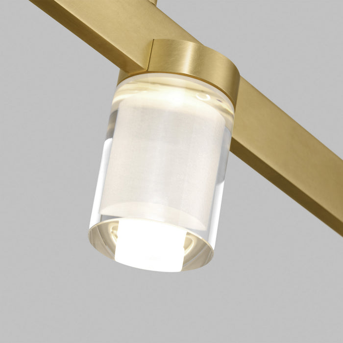 Visual Comfort Modern - 700LSESF60NB-LED927 - LED Linear Suspension - Esfera - Natural Brass