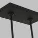 Visual Comfort Modern - 700LSIBM47B-LED927 - LED Linear Suspension - I-Beam - Nightshade Black