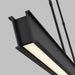 Visual Comfort Modern - 700LSIBM72B-LED927 - LED Linear Suspension - I-Beam - Nightshade Black