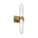 Visual Comfort Modern - 700BCLGSN23BR-LED927-277 - LED Bath Sconce - Langston - Plated Brass