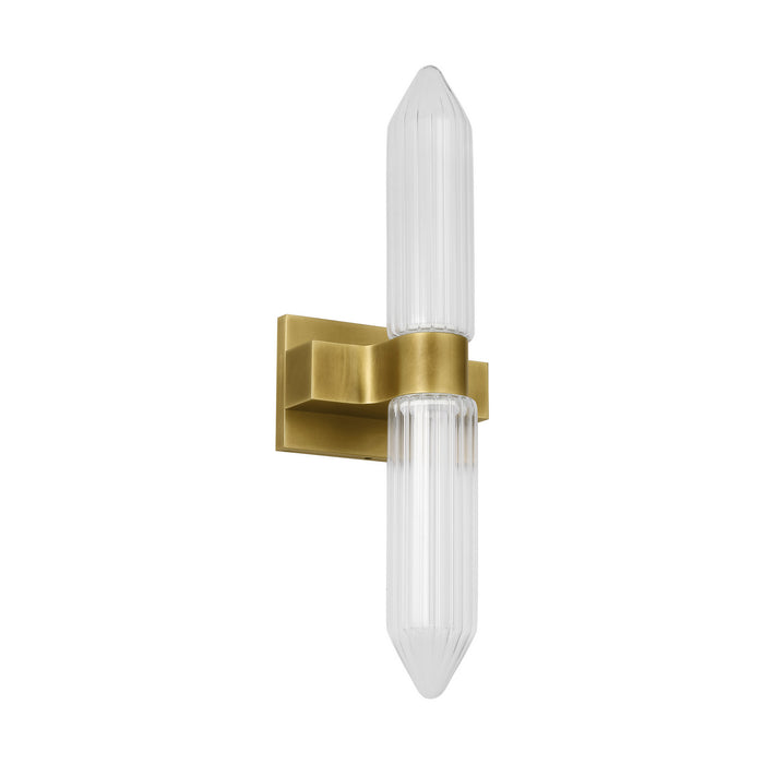 Visual Comfort Modern - 700BCLGSN23BR-LED927-277 - LED Bath Sconce - Langston - Plated Brass