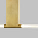 Visual Comfort Modern - 700LSPHB68NB-LED927 - LED Linear Suspension - Phobos - Natural Brass