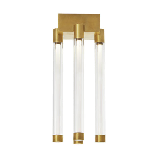 Visual Comfort Modern - 700FMPHB6NB-LED927 - LED Flush Mount - Phobos - Natural Brass