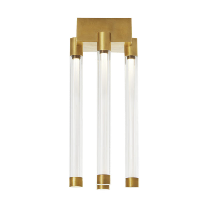 Visual Comfort Modern - 700FMPHB6NB-LED927 - LED Flush Mount - Phobos - Natural Brass