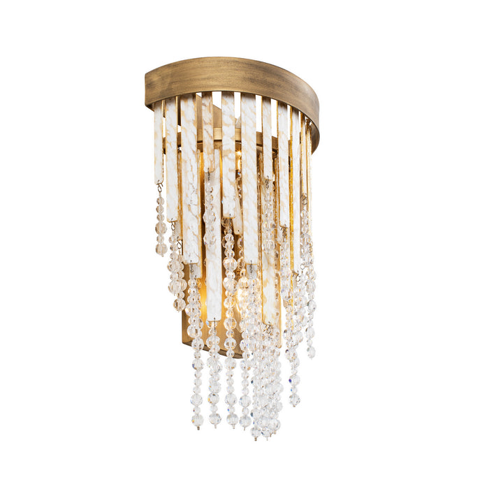 Varaluz - 359W02HG - Two Light Wall Sconce - Lafayette - Havana Gold