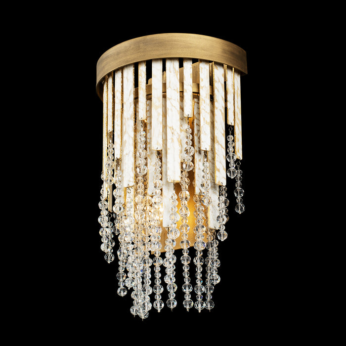 Varaluz - 359W02HG - Two Light Wall Sconce - Lafayette - Havana Gold