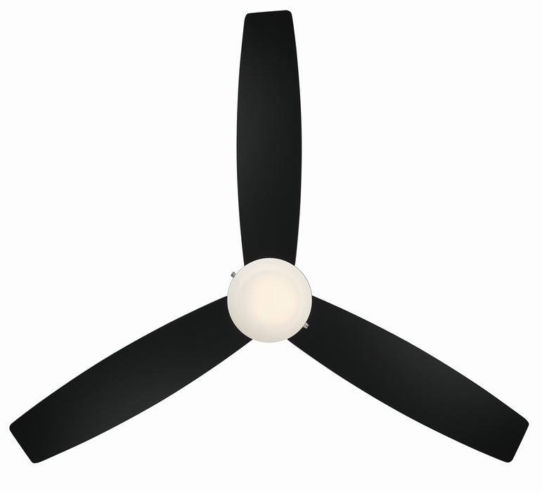 W.A.C. Lighting - F-072L-MB - Ceiling Fan - Atlantis - Matte Black