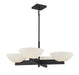 Savoy House - 1-1613-4-89 - Four Light Chandelier - Fallon - Matte Black