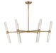 Savoy House - 1-1733-12-322 - LED Chandelier - Arlon - Warm Brass