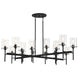 Savoy House - 1-1800-16-89 - 16 Light Chandelier - Vista - Matte Black