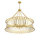 Savoy House - 1-1946-10-260 - Ten Light Chandelier - Daintree - True Gold