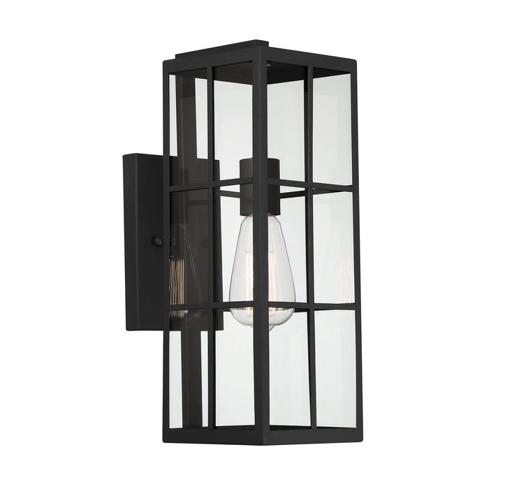 Savoy House - 5-1989-BK - One Light Outdoor Wall Lantern - Ericson - Matte Black