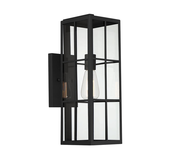 Savoy House - 5-1990-BK - One Light Outdoor Wall Lantern - Ericson - Matte Black