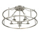 Savoy House - 6-1679-5-SN - Five Light Semi Flush Mount - Stockton - Satin Nickel