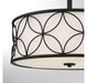 Savoy House - 6-1953-4-89 - Four Light Semi-Flush Mount - Reid - Matte Black