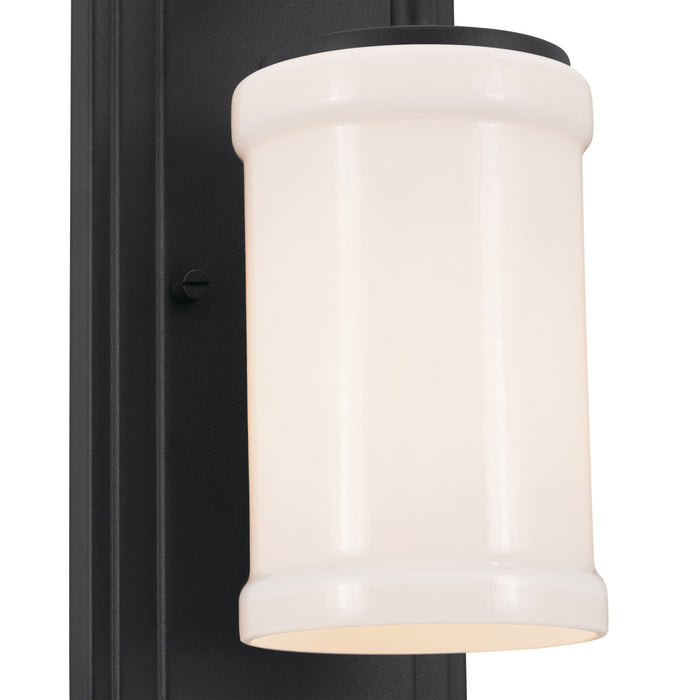 Kichler - 52454BKT - One Light Wall Sconce - Vetivene - Textured Black