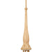 Kichler - 52469WMP - Seven Light Chandelier - Melis - Warm Maple Wood