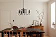 Kichler - 52470BK - Six Light Chandelier - Karthe - Black