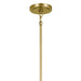 Kichler - 52470NBR - Six Light Chandelier - Karthe - Natural Brass