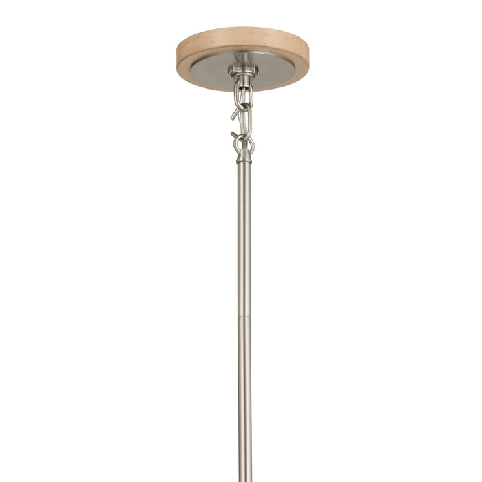 Kichler - 52470NI - Six Light Chandelier - Karthe - Brushed Nickel