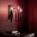 Kichler - 52473BK - Three Light Wall Sconce - Karthe - Black