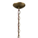 Kichler - 52474CHZ - Two Light Pendant - Dame - Character Bronze