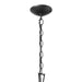 Kichler - 52475BKT - Four Light Foyer Pendant - Dame - Textured Black