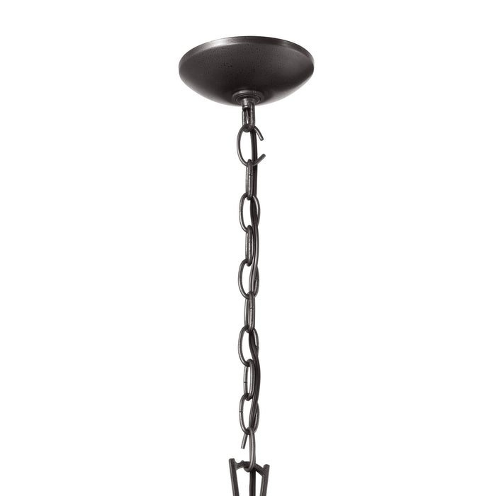 Kichler - 52475AVI - Four Light Foyer Pendant - Dame - Anvil Iron