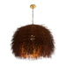 Arteriors - 45117 - One Light Pendant - Jana - Dark Brown