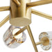 Arteriors - 89067 - 12 Light Chandelier - Javier - Champagne