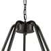 Artcraft - AC11715BK - Five Light Chandelier - Perris - Black