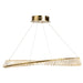 Artcraft - AC6721BB - LED Pendant - Stella - Brushed Brass