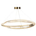 Artcraft - AC6722BB - LED Pendant - Stella - Brushed Brass