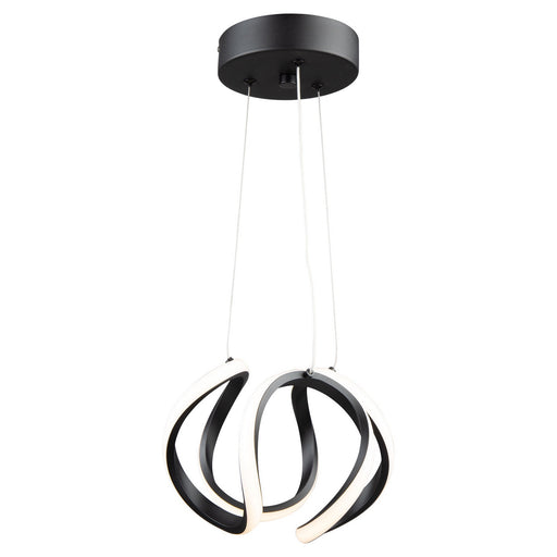 Artcraft - AC7637BK - LED Pendant - Mira - Black