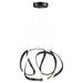 Artcraft - AC7638BK - LED Pendant - Mira - Black