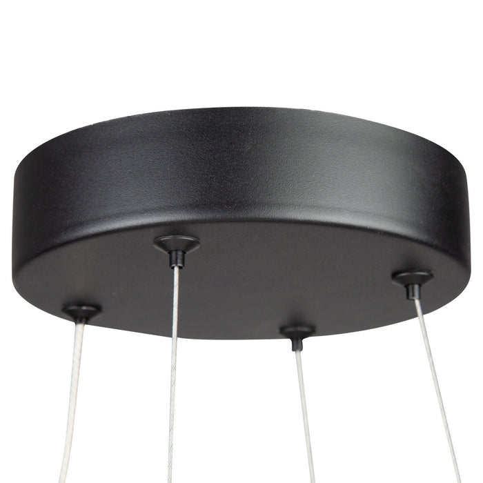 Artcraft - AC7638BK - LED Pendant - Mira - Black