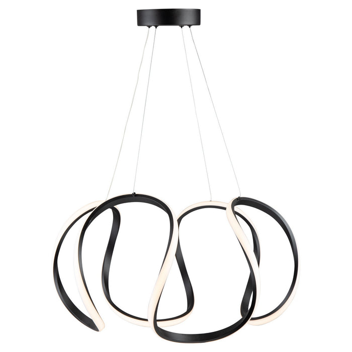 Artcraft - AC7639BK - LED Pendant - Mira - Black