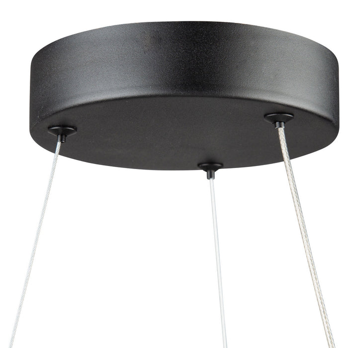 Artcraft - AC7677BK - LED Pendant - Ara - Black