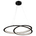 Artcraft - AC7678BK - LED Pendant - Ara - Black