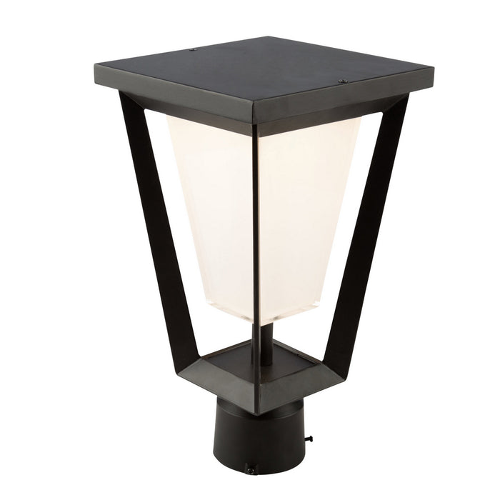 Artcraft - AC9183BK - LED Outdoor Lantern - Waterbury - Black