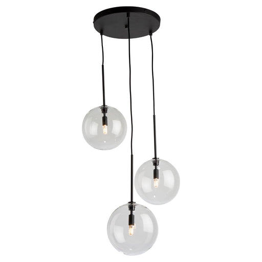 Artcraft - SC13193BK - Three Light Pendant - Pinpoint - Black