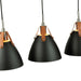 Artcraft - SC13324BK - Three Light Island Pendant - Tote - Black