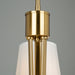 Artcraft - SC13333BG - Three Light Chandelier - Rhythm - Brushed Gold