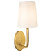 Artcraft - SC13337BG - One Light Wall Sconce - Rhythm - Brushed Gold