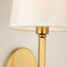 Artcraft - SC13337BG - One Light Wall Sconce - Rhythm - Brushed Gold