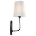 Artcraft - SC13337BK - One Light Wall Sconce - Rhythm - Black