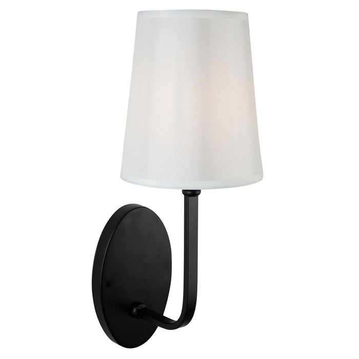 Artcraft - SC13337BK - One Light Wall Sconce - Rhythm - Black