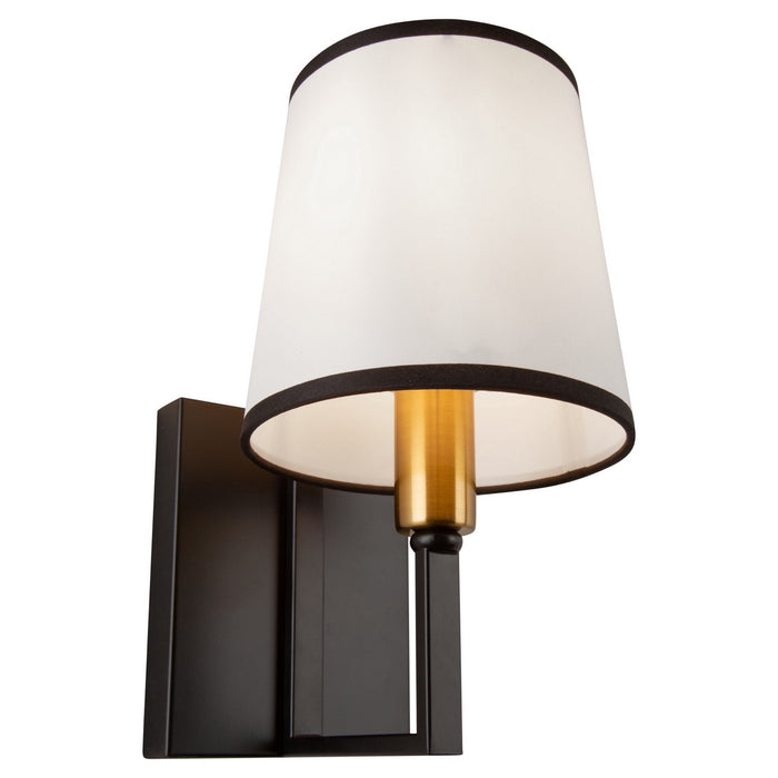 Artcraft - SC13347BK - One Light Wall Sconce - Coco - Gold, Black