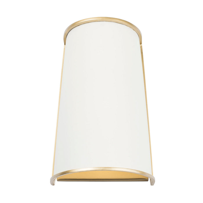 Varaluz - 364W02MWFG - Two Light Wall Sconce - Coco - Matte White/French Gold